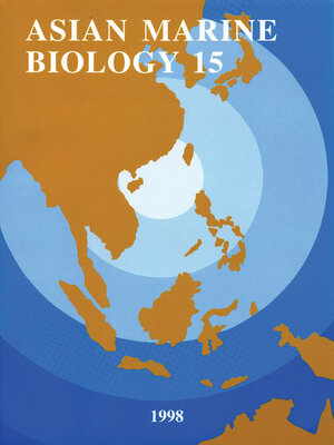 cover image of Asian Marine Biology, Volume 15 (1998)